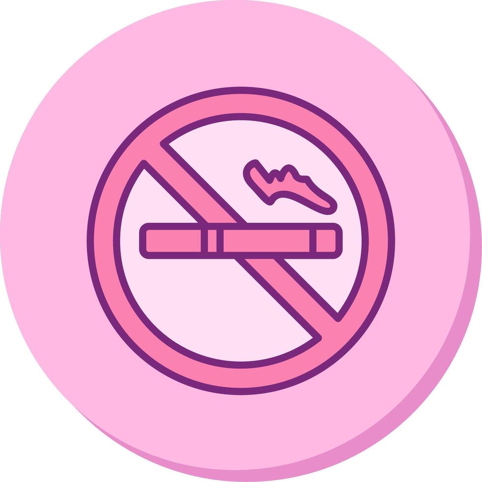 No Smoking Vector Icon