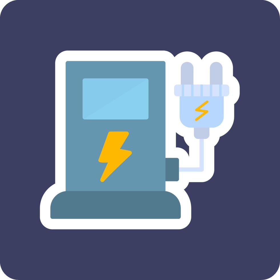 Charging Station Vector Icon
