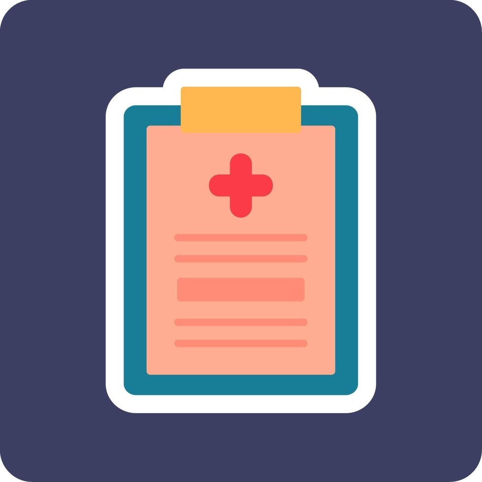 Medical Records Vector Icon