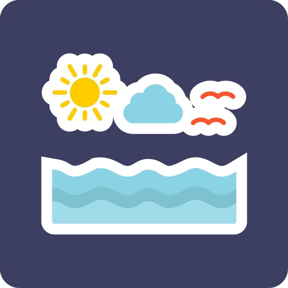 Sea Vector Icon