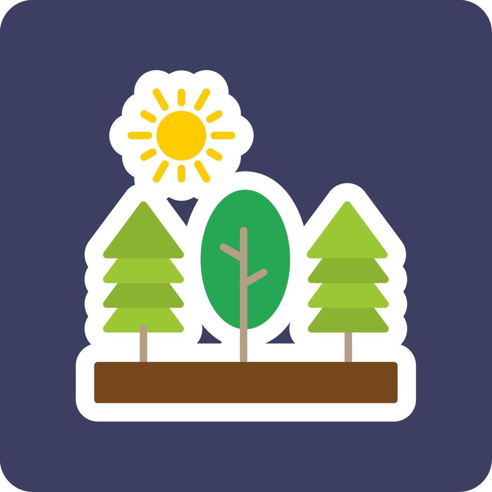 Trees Vector Icon