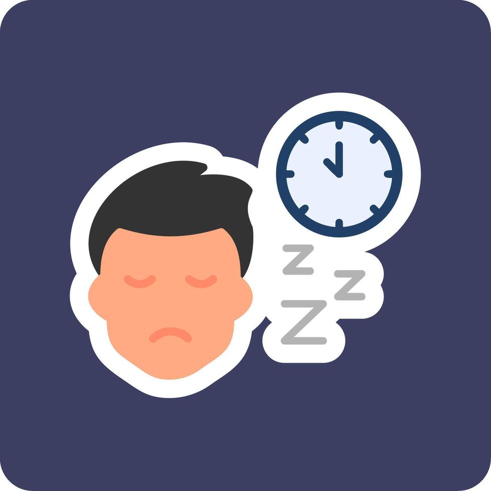 icono de vector de sueño