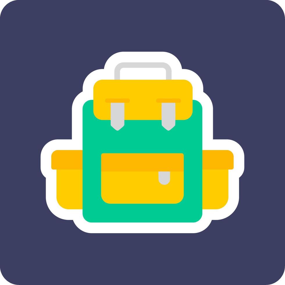 Backpack Vector Icon