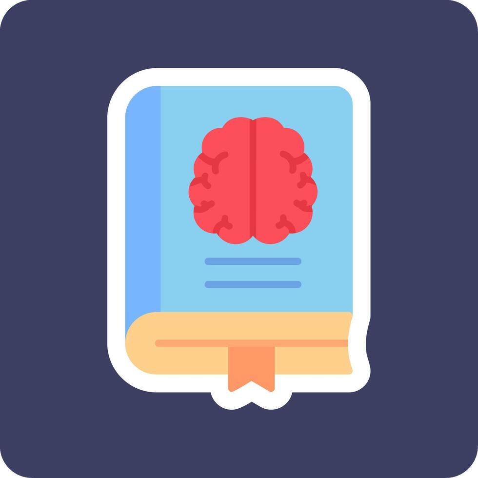 Neurology Book Vector Icon