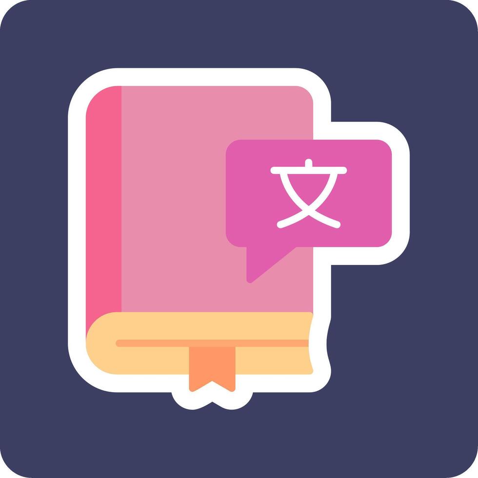 Foreign Language Vector Icon