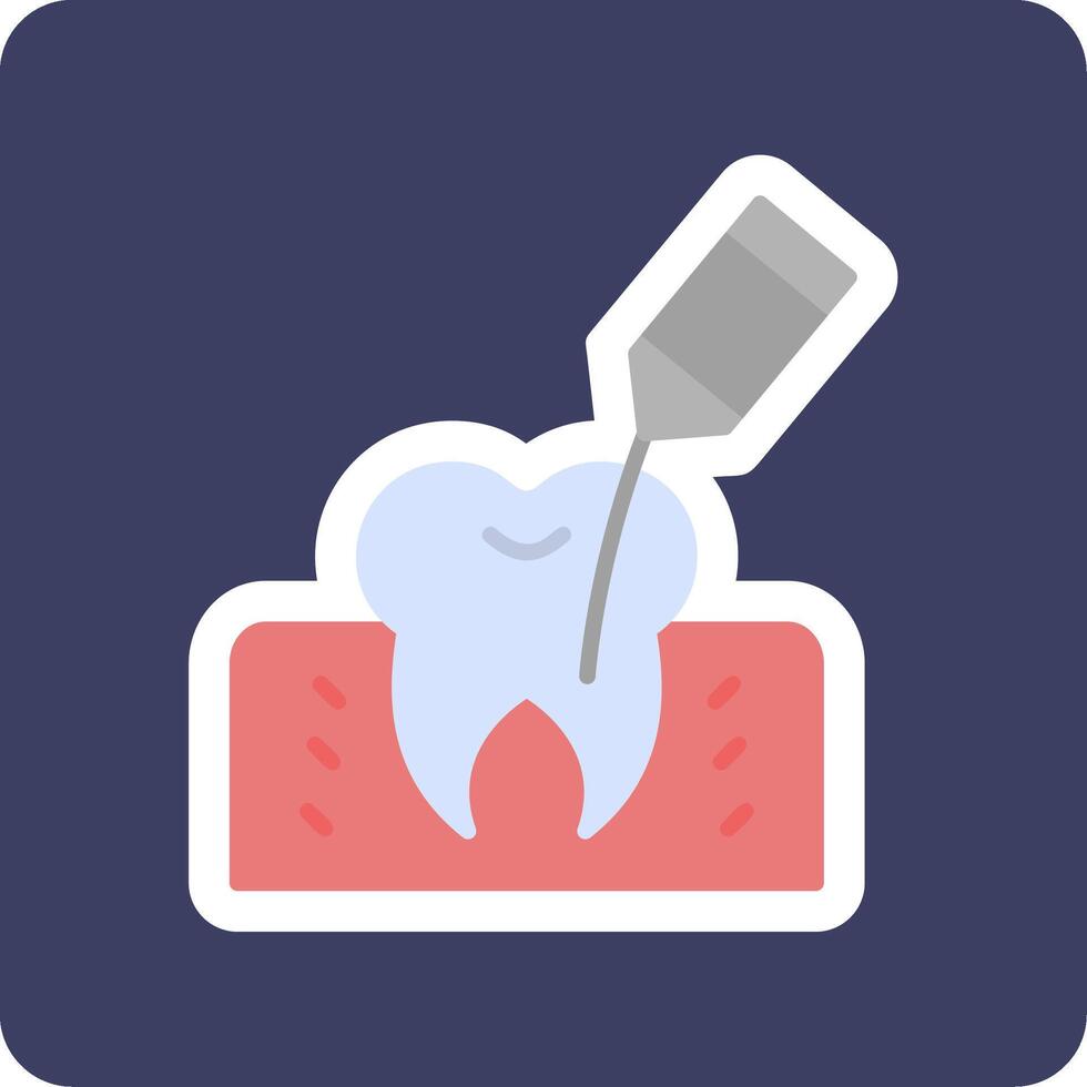 Root Canal Vector Icon