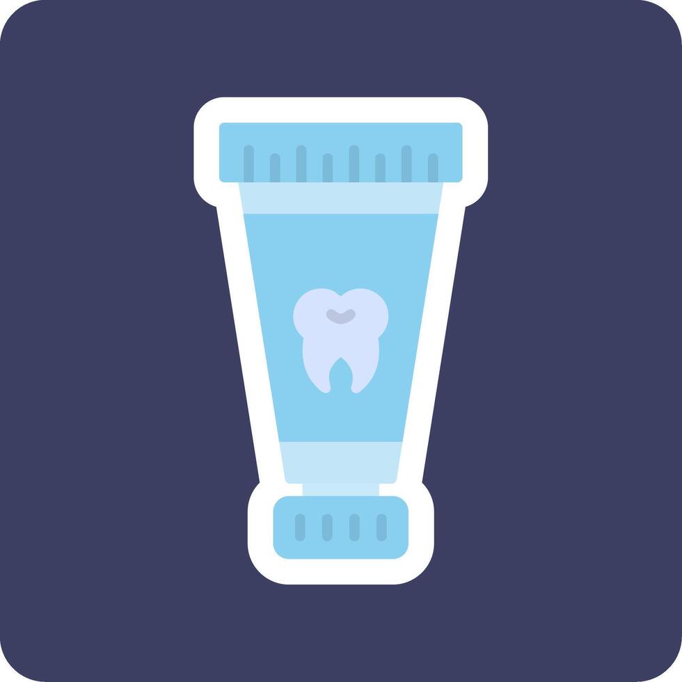 Toothpaste Vector Icon