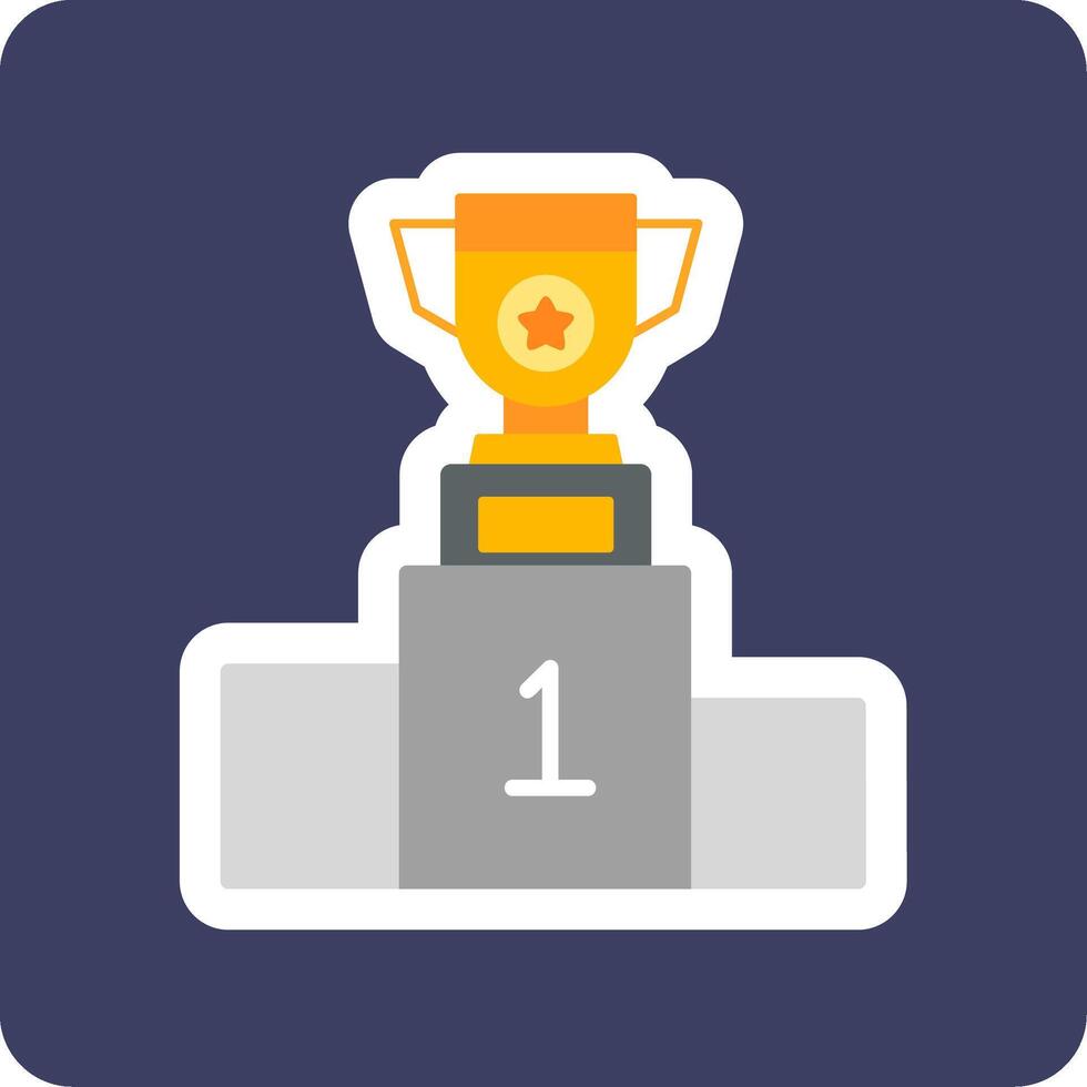 Winner Podium Vector Icon