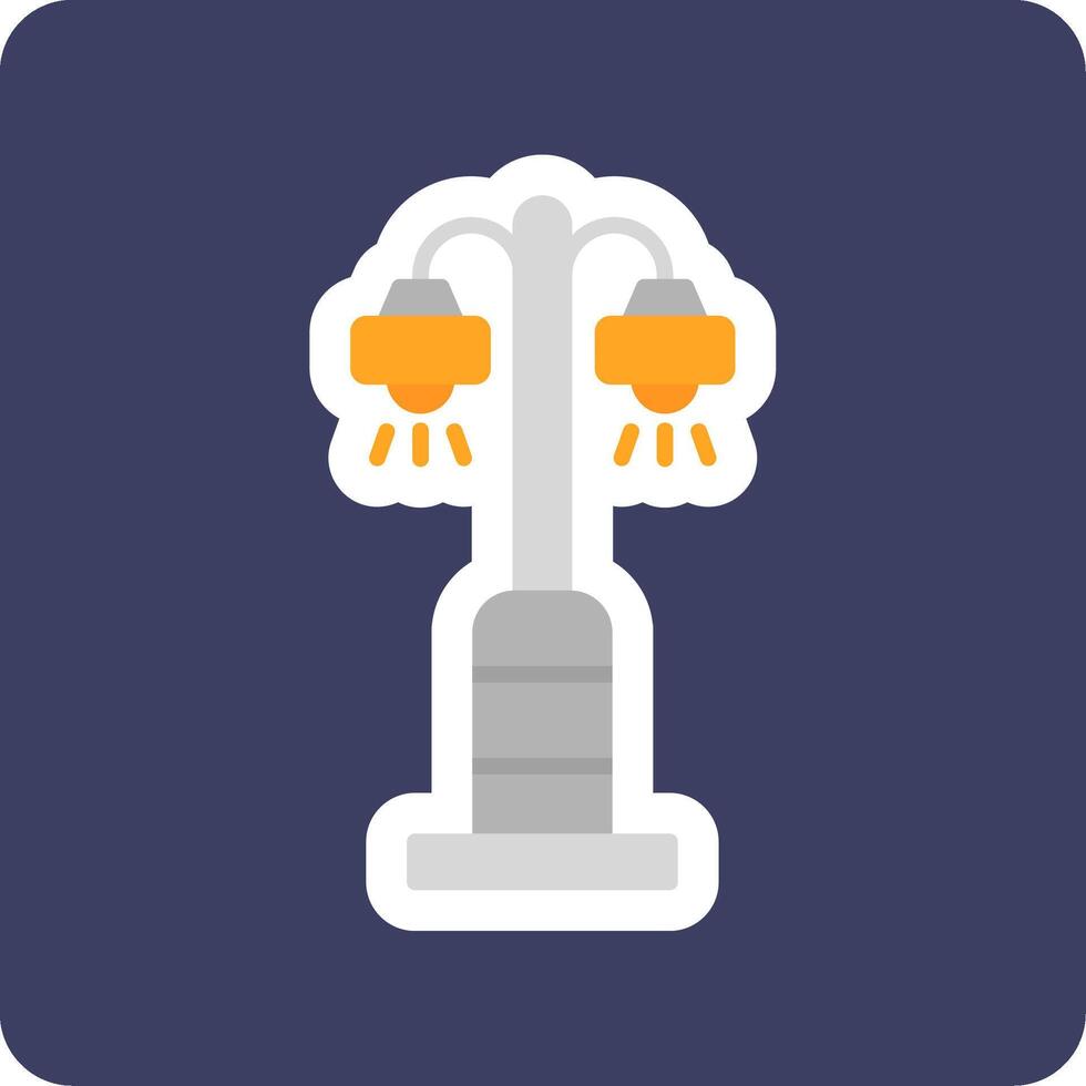 Streetlight Vector Icon