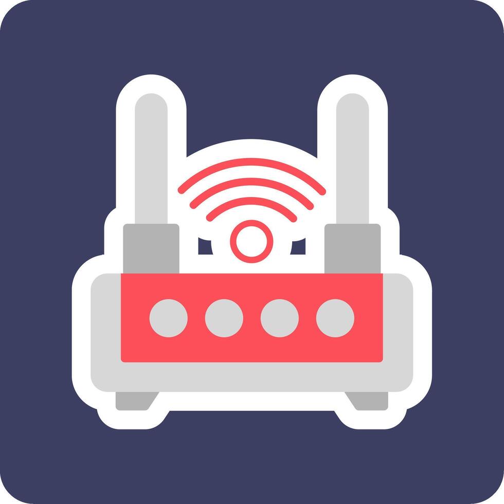 Wifi Router Vector Icon