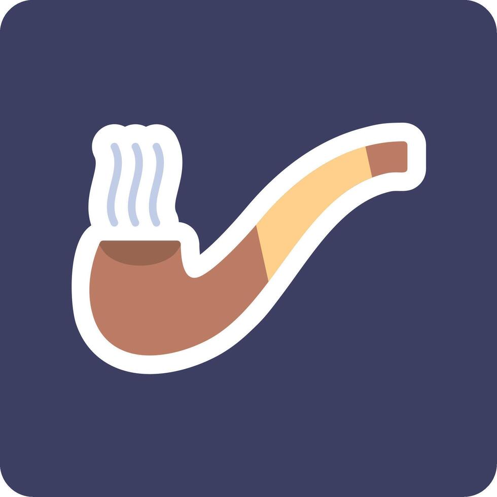 Smoking Pipe Vector Icon