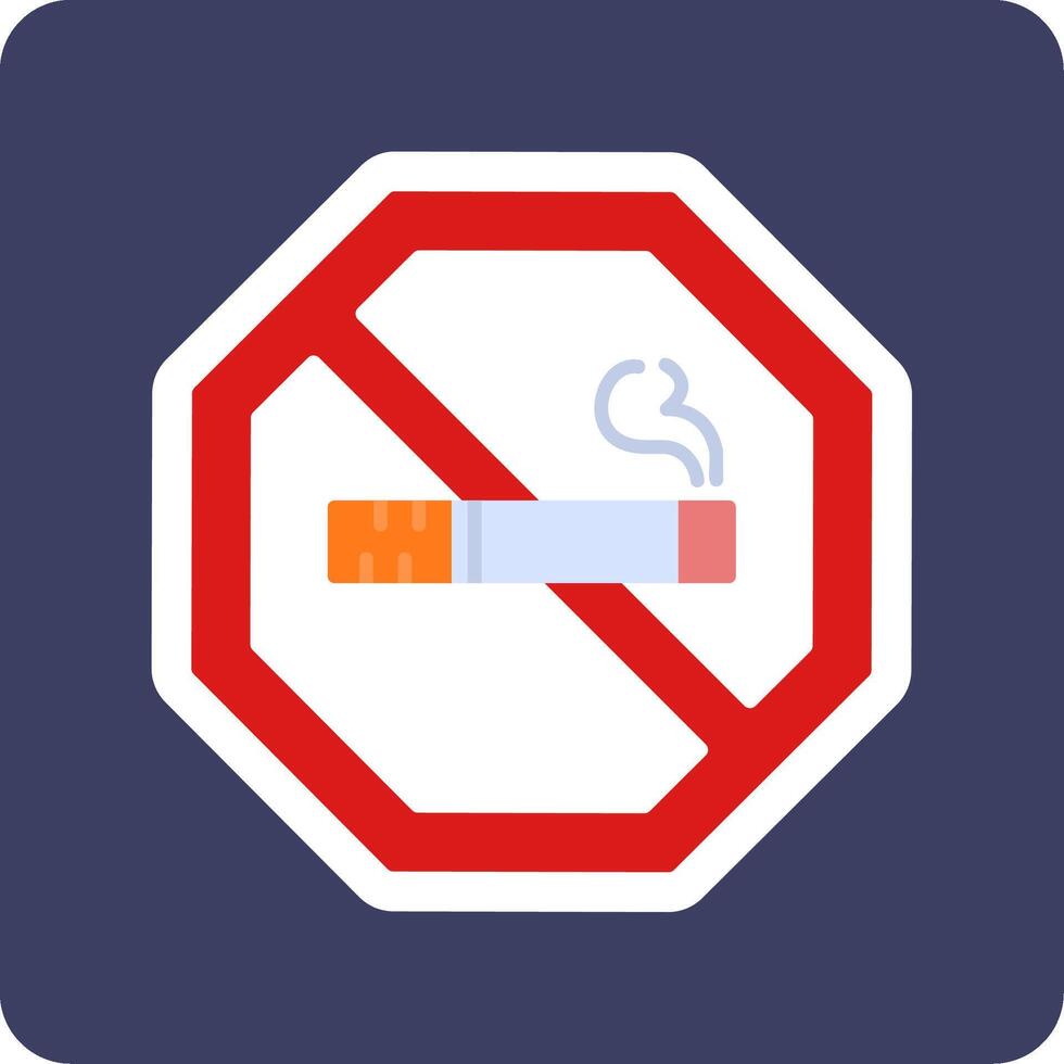 No Smoking Vector Icon
