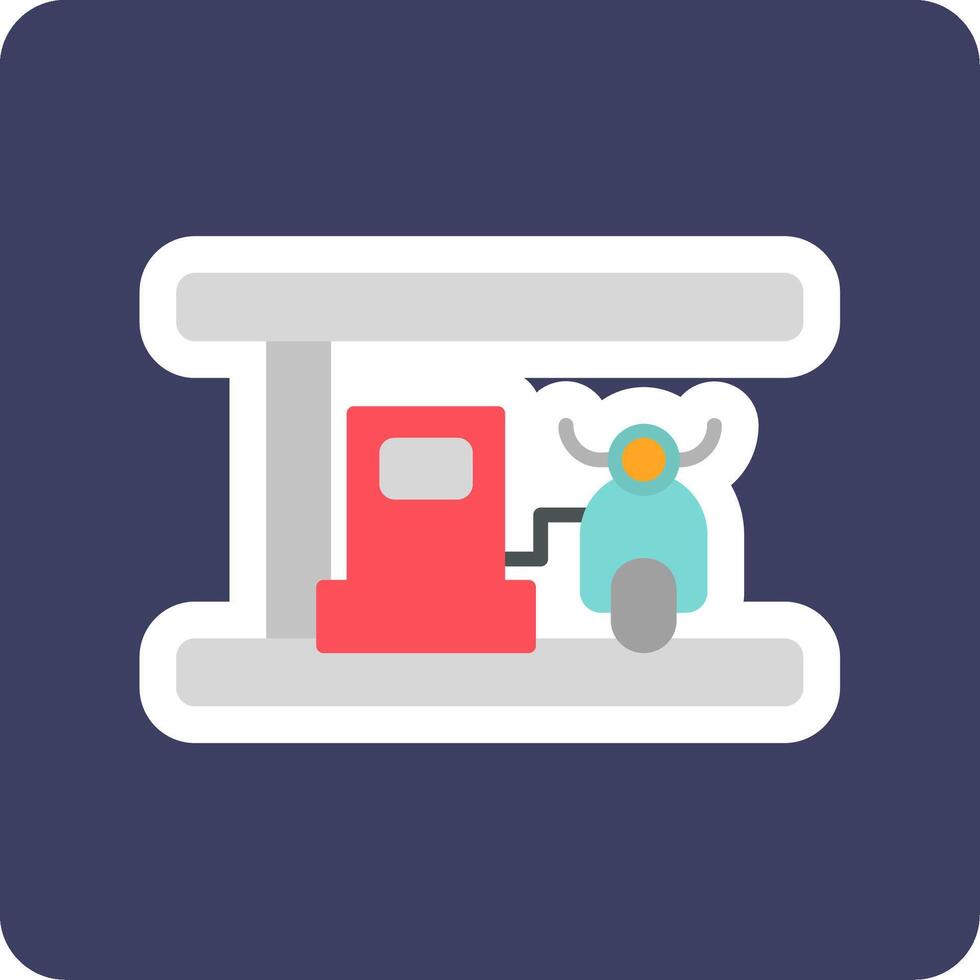Gas Station Vector Icon