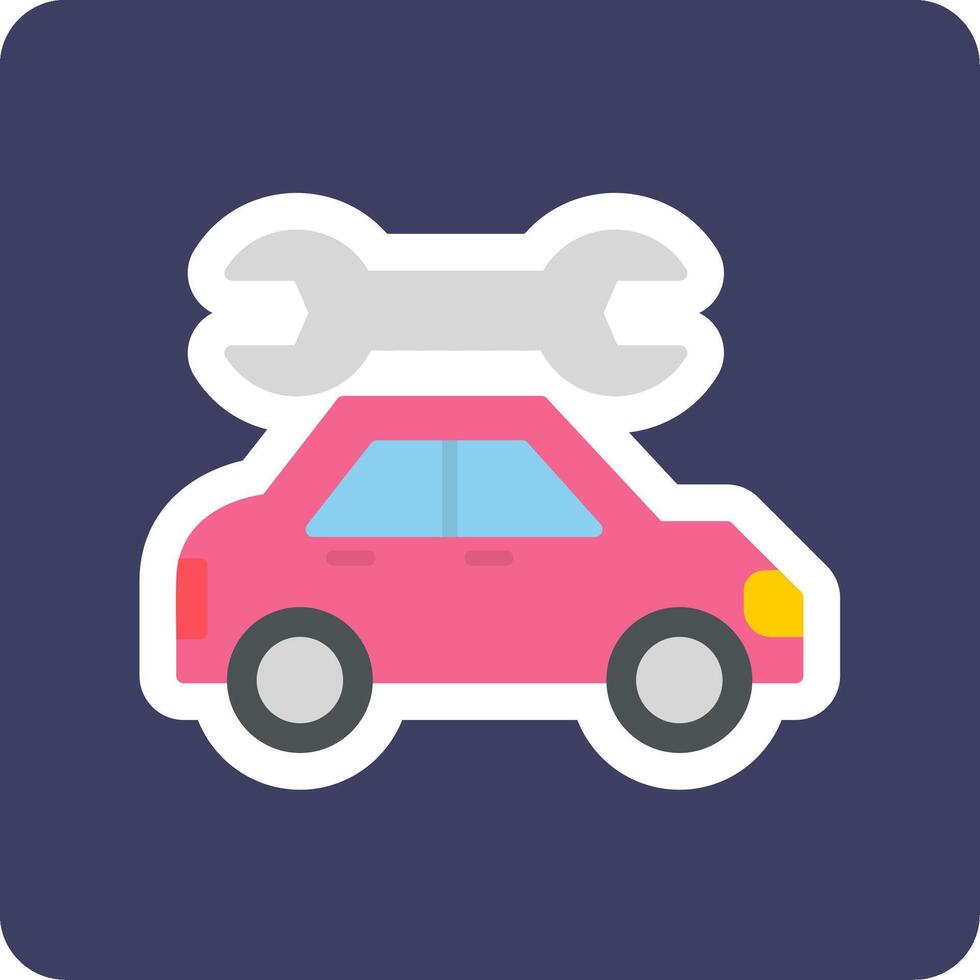 Car maintenance Vector Icon