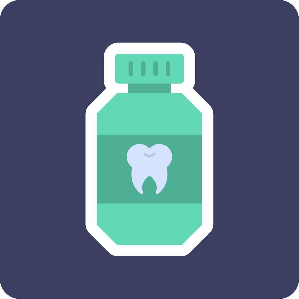 Mouthwash Vector Icon