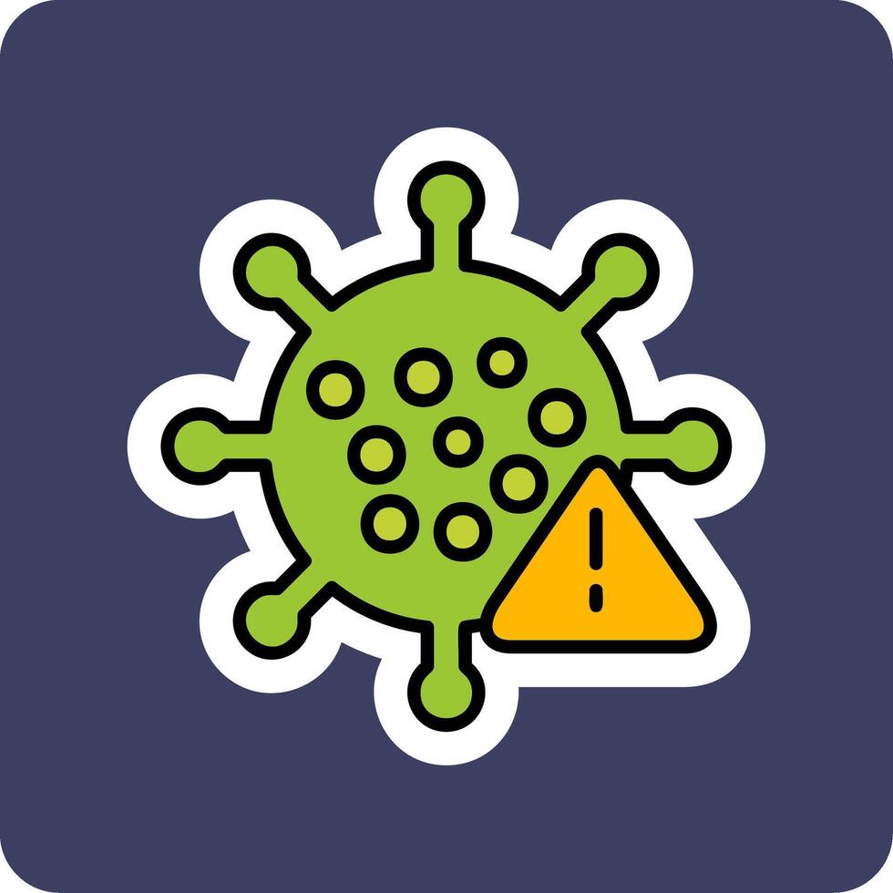 Virus Vector Icon