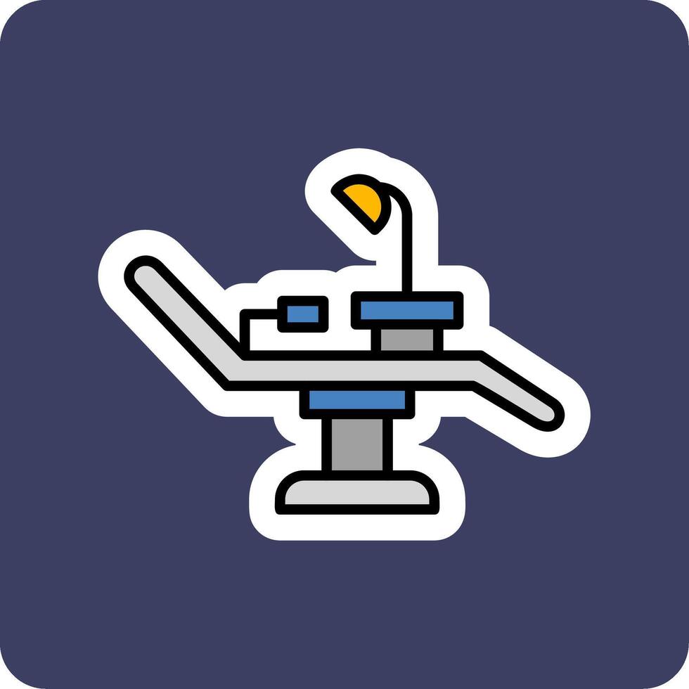 Dentist Chair Vector Icon