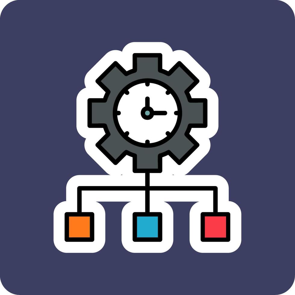 Time Management Vector Icon