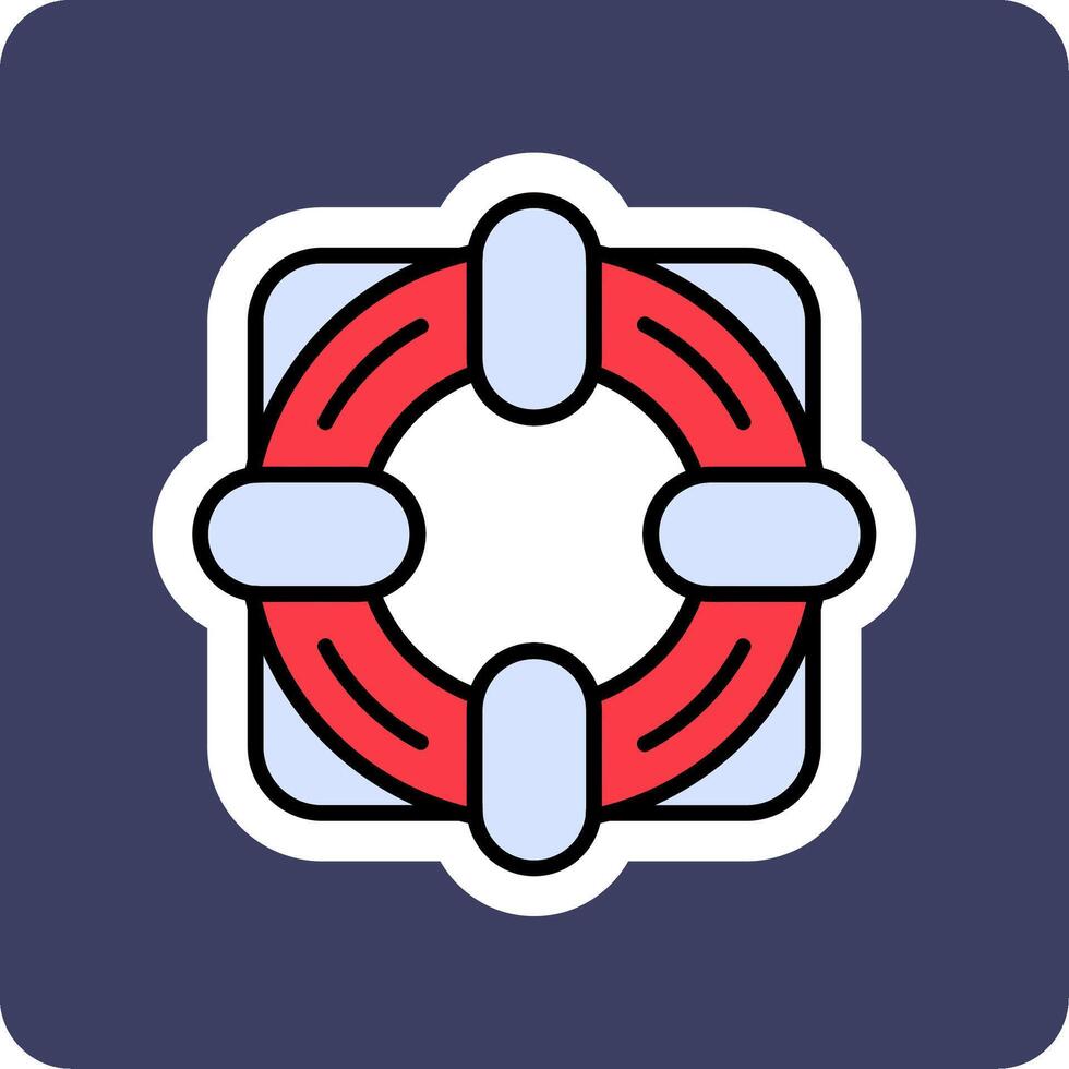 Lifebuoy Vector Icon