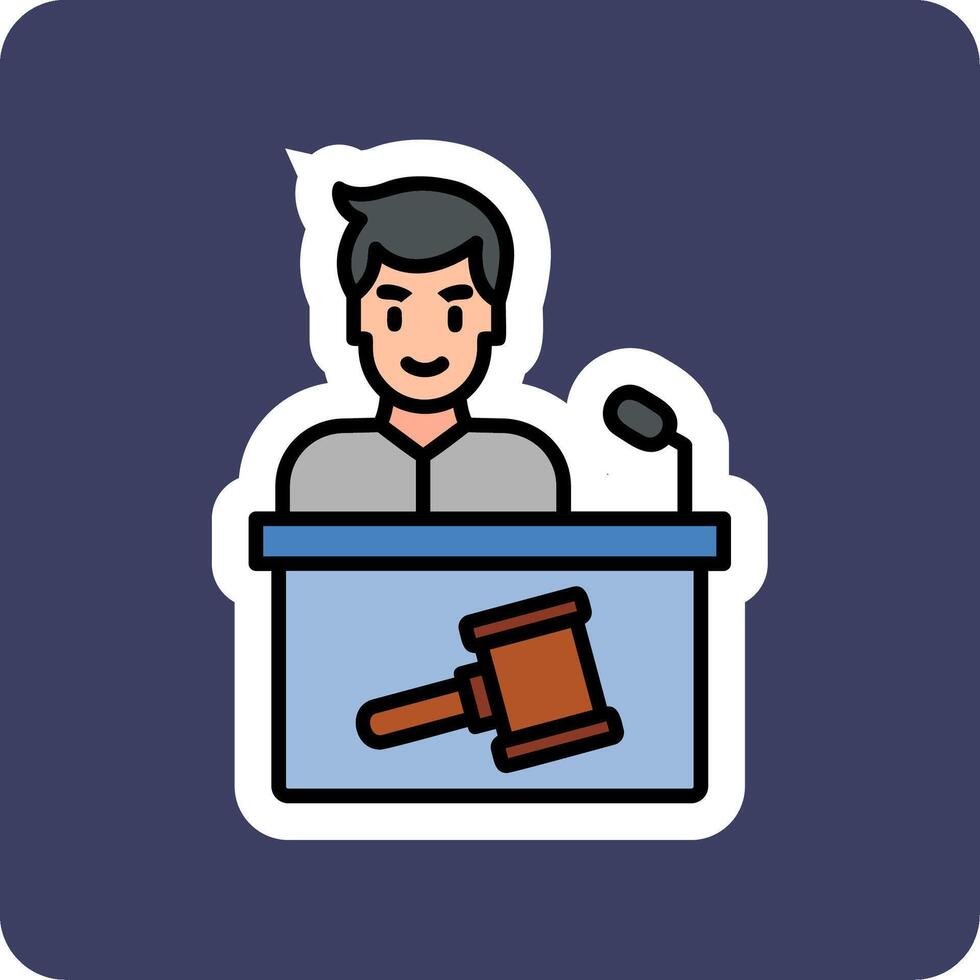 Auction Vector Icon