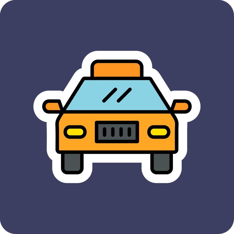 Taxi Vector Icon