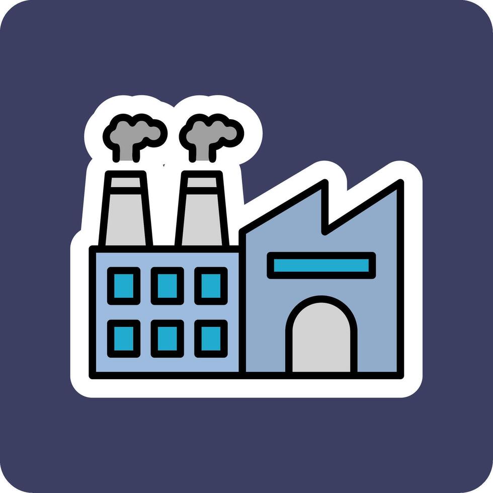 Industries Vector Icon