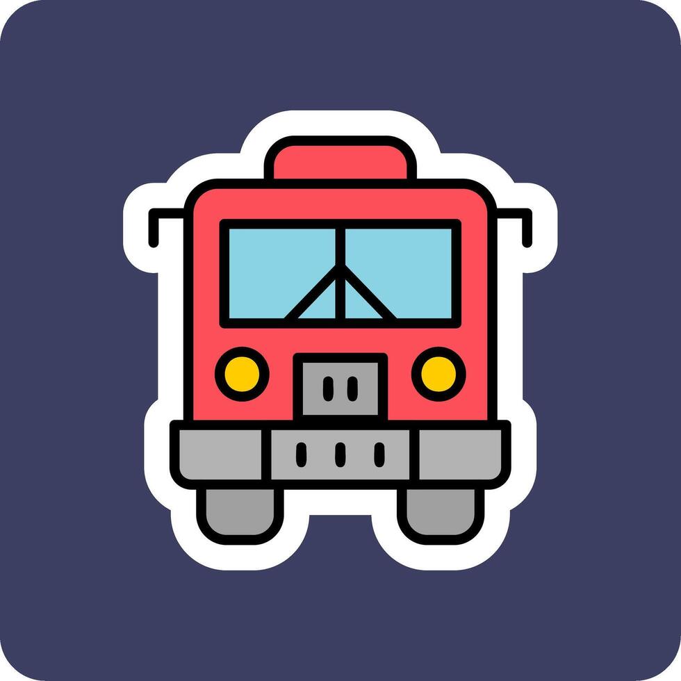 Public Transport Vector Icon