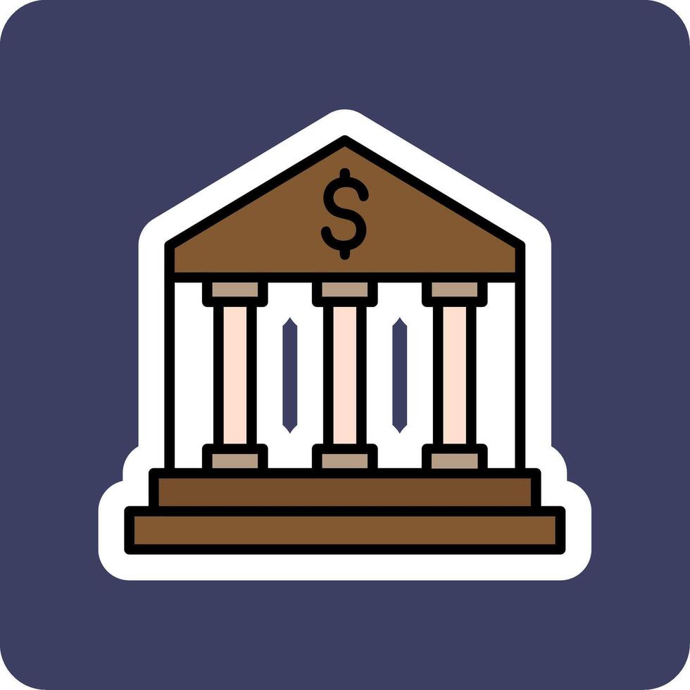 Bank Vector Icon