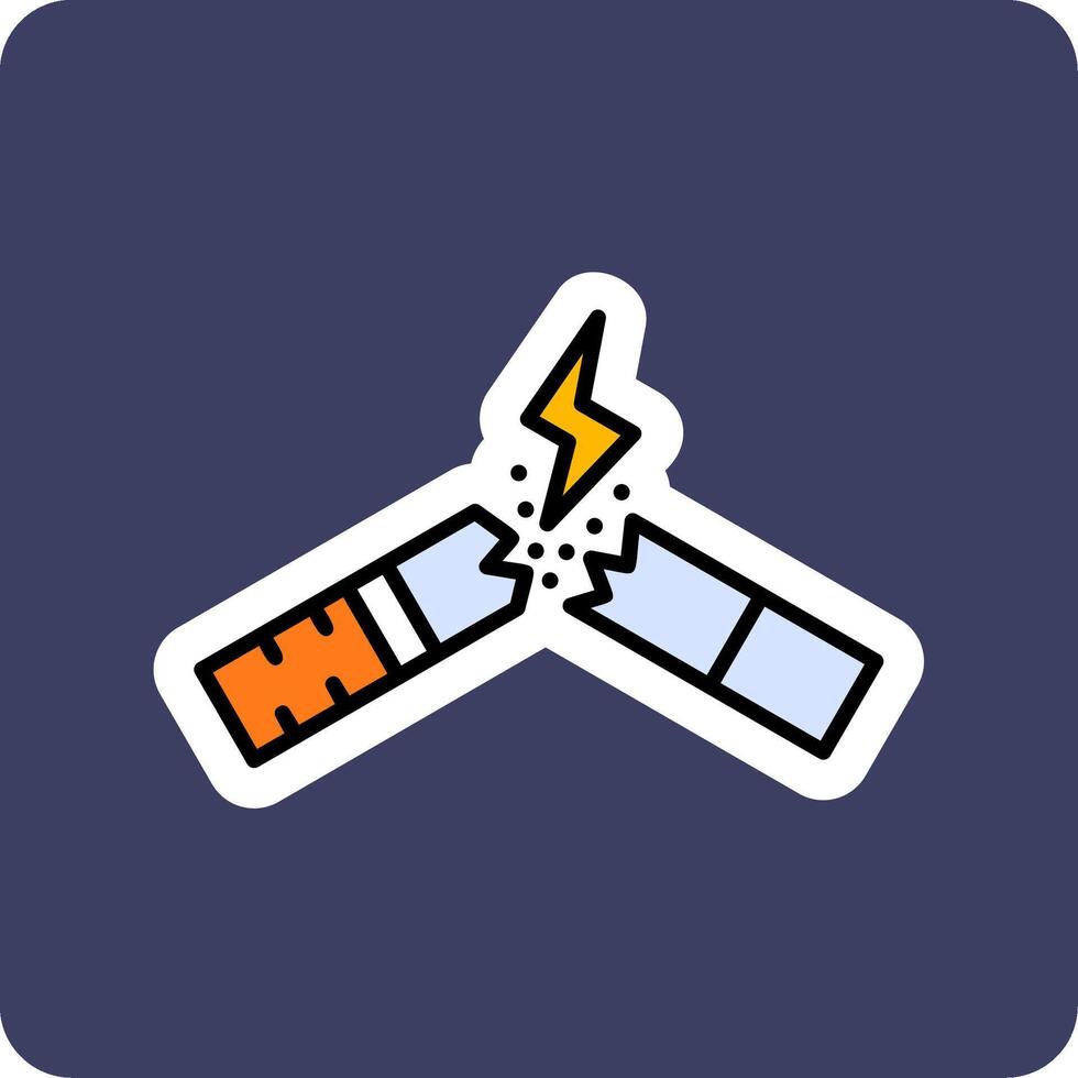 Quit Smoking Vector Icon