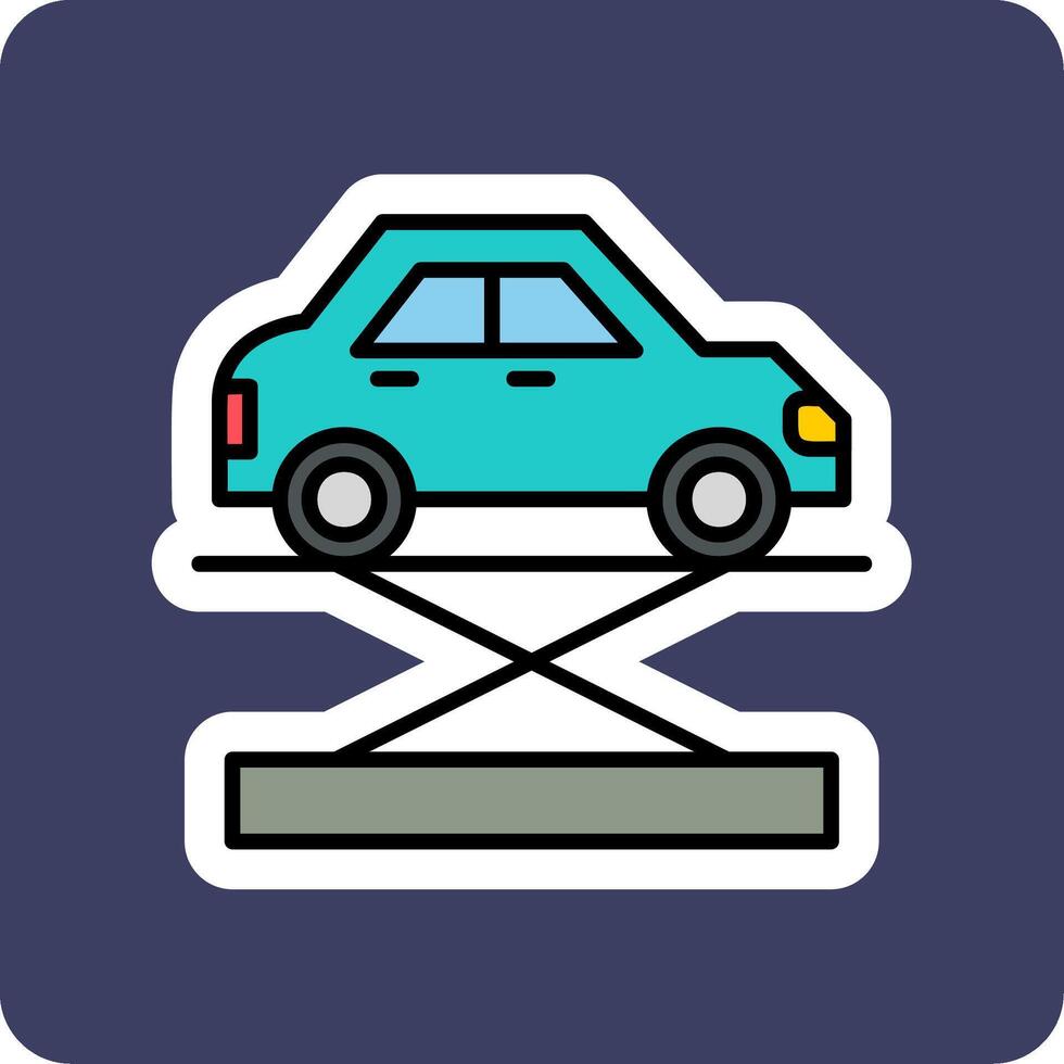 Car Jack Vector Icon