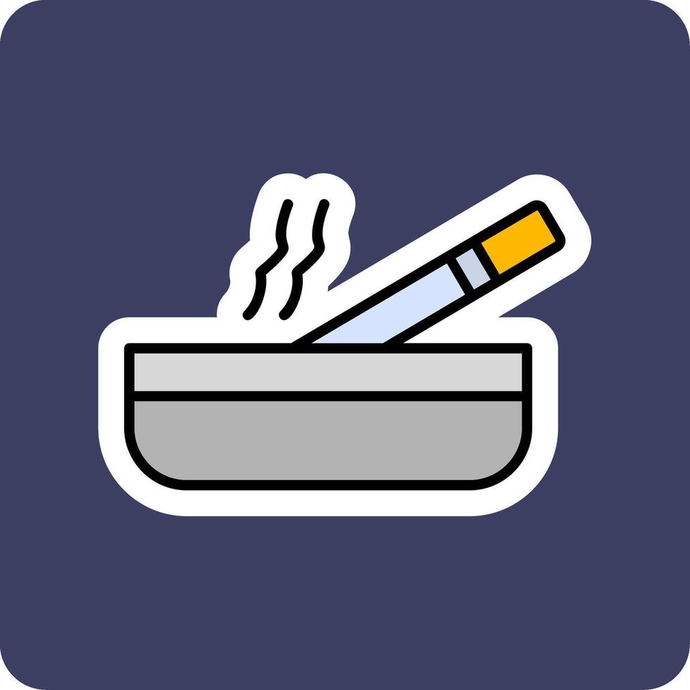 icono de vector de cigarrillos