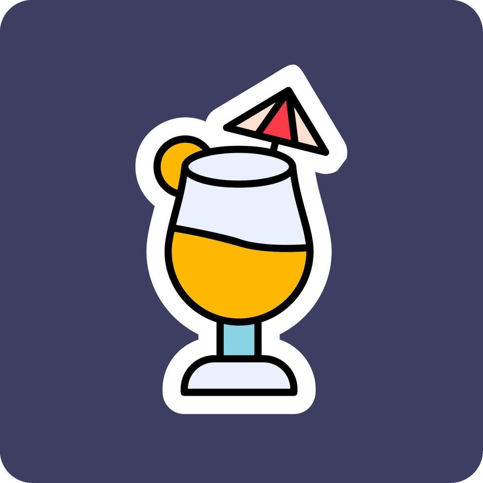 Cocktail Vector Icon