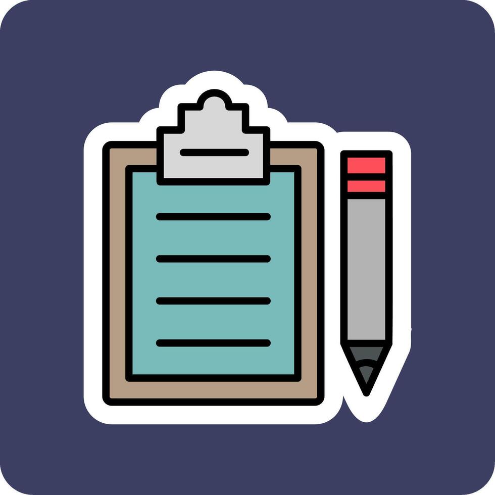 Inventory List Vector Icon