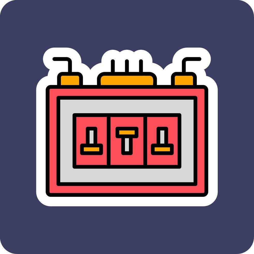 Fuse Box Vector Icon