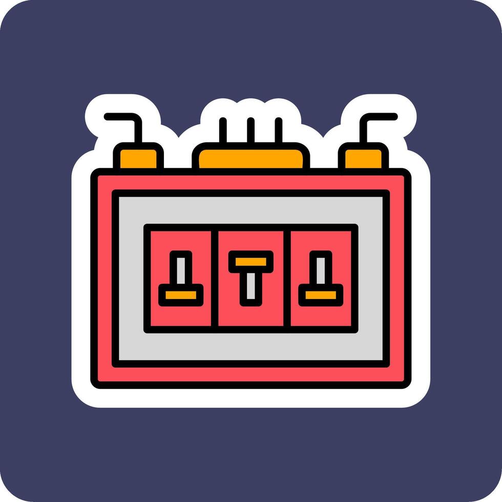 Fuse Box Vector Icon