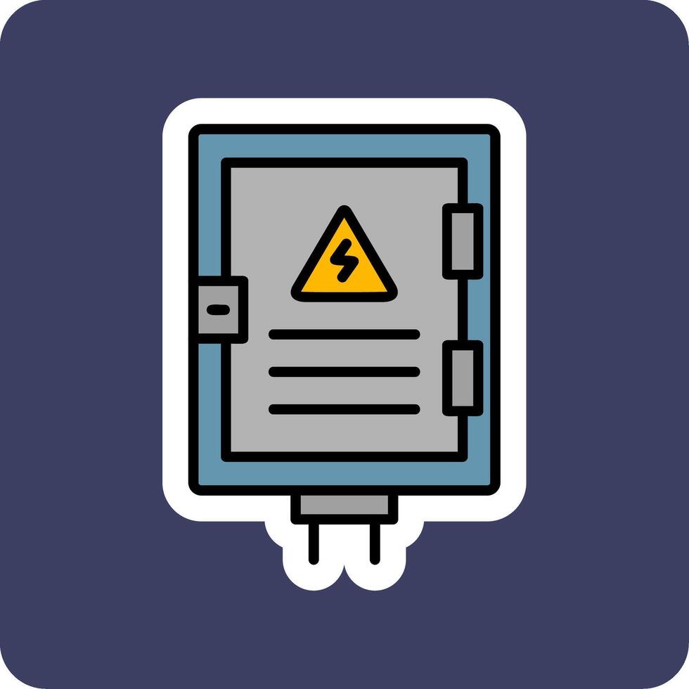 Electrical Panel Vector Icon