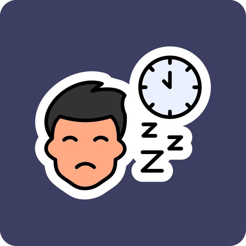 icono de vector de sueño