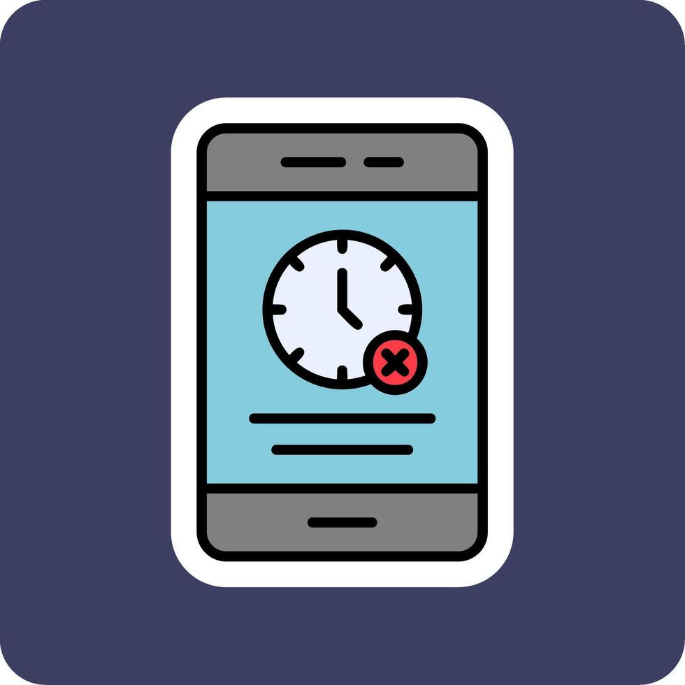 No Time Vector Icon