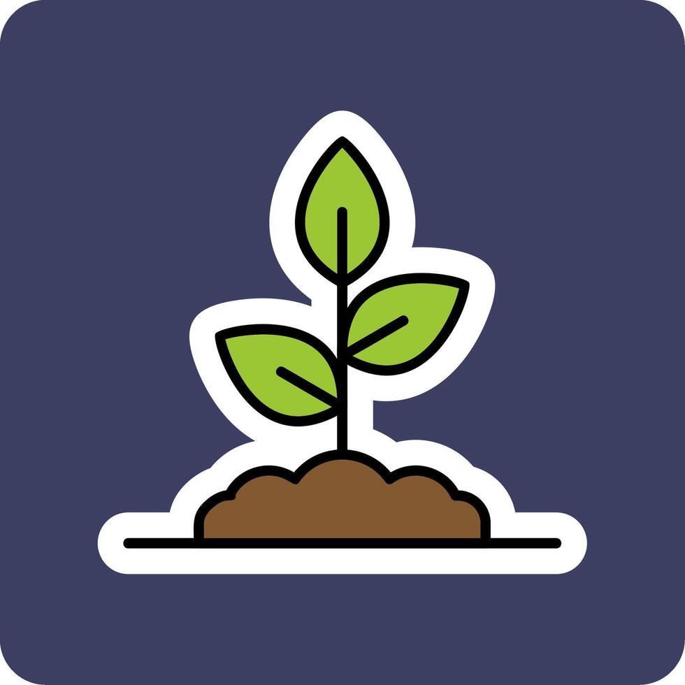 Sprout Vector Icon