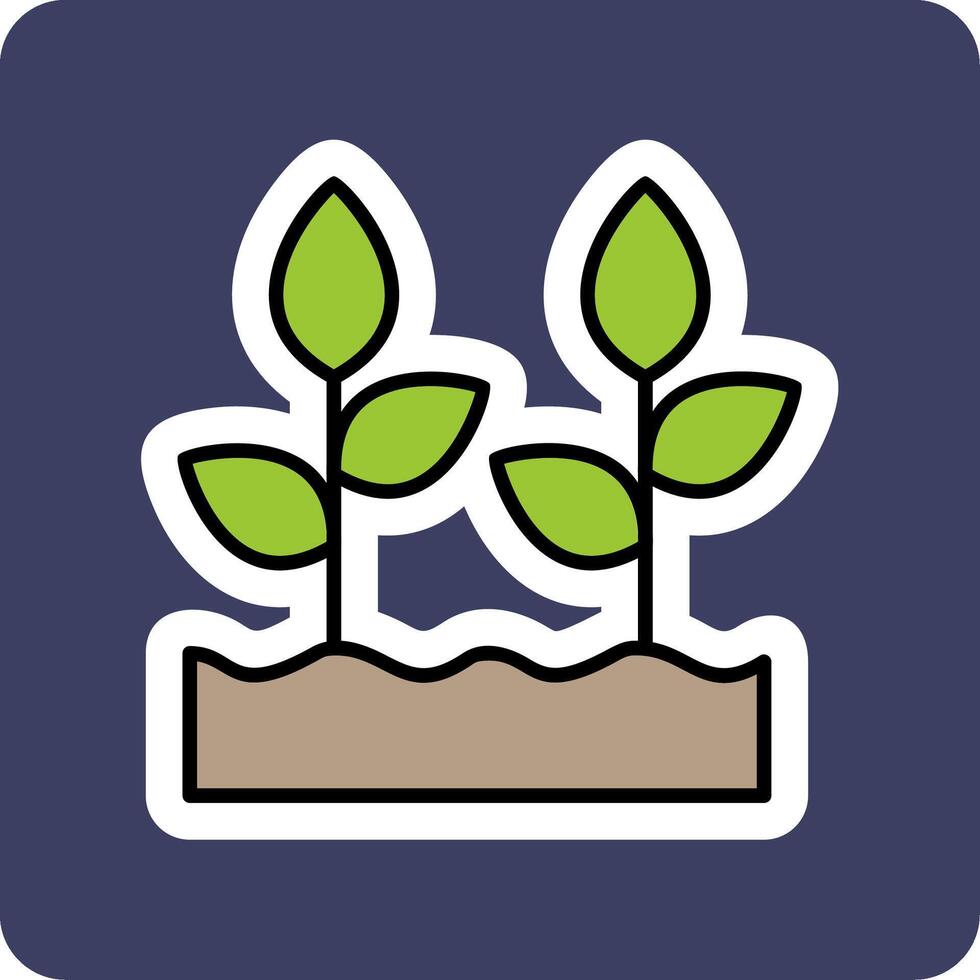 Plant Growing Vector Icon