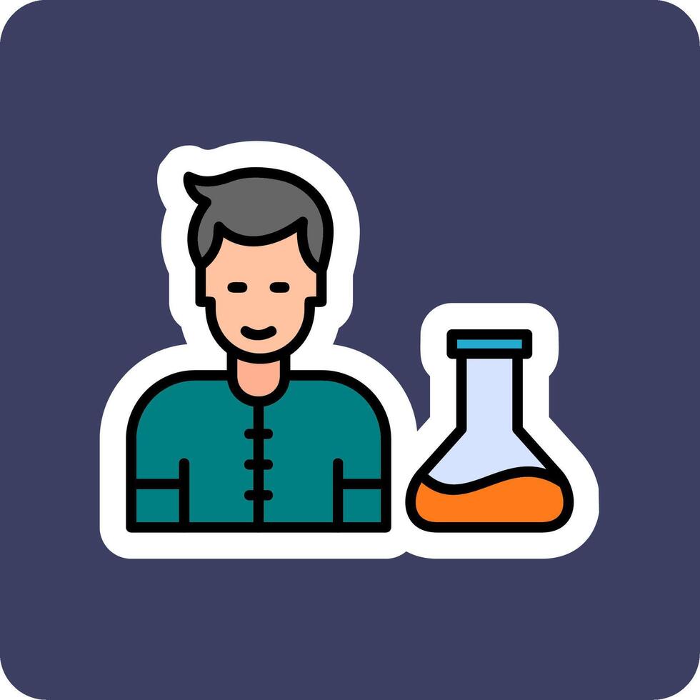 Scientist Vector Icon