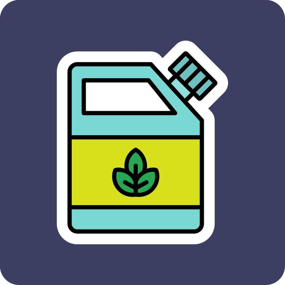 Eco Fuel Vector Icon