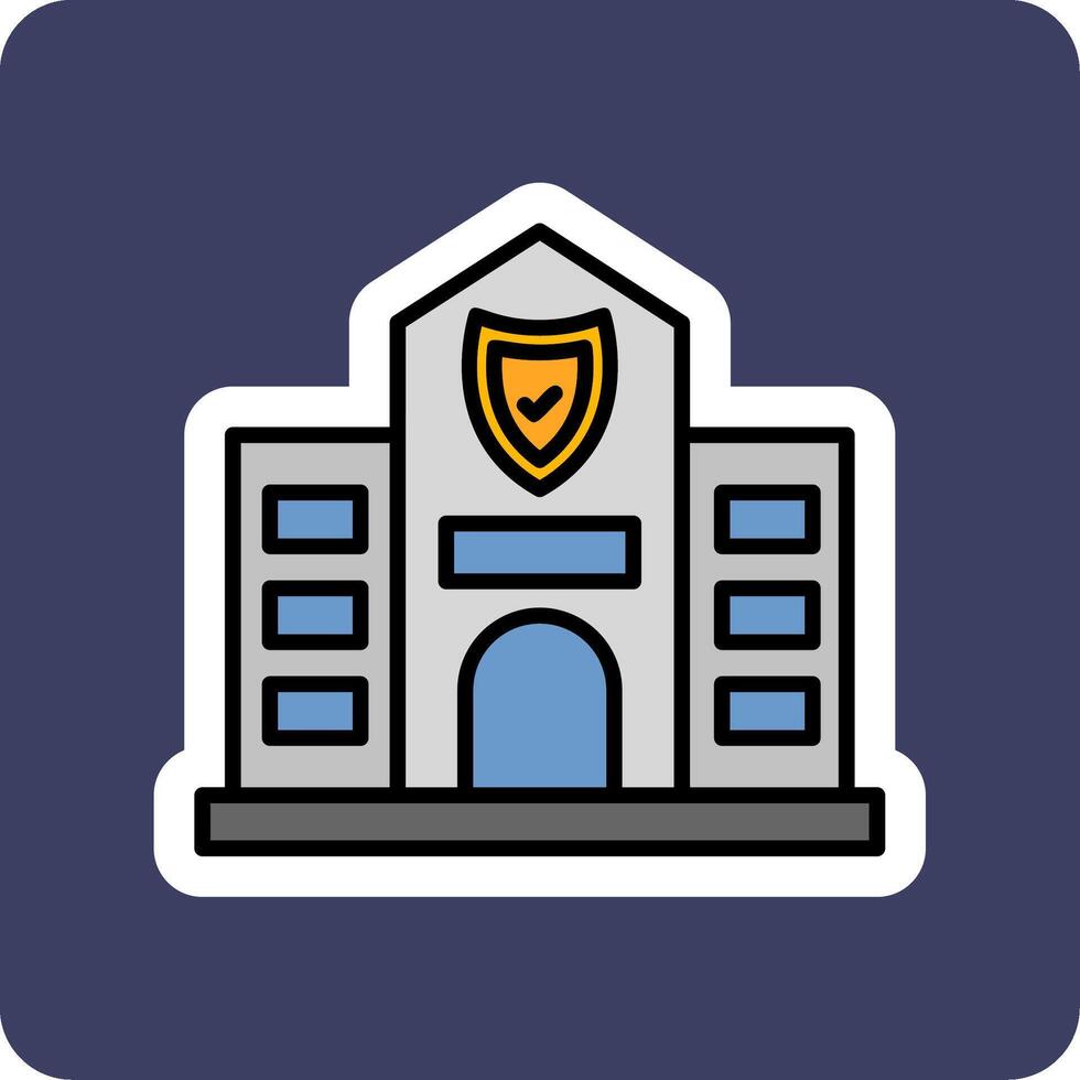 Security Office Vector Icon