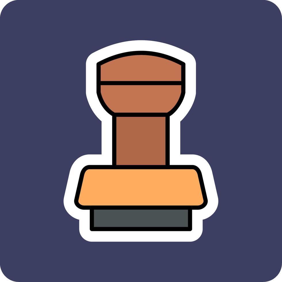 Stamp Vector Icon