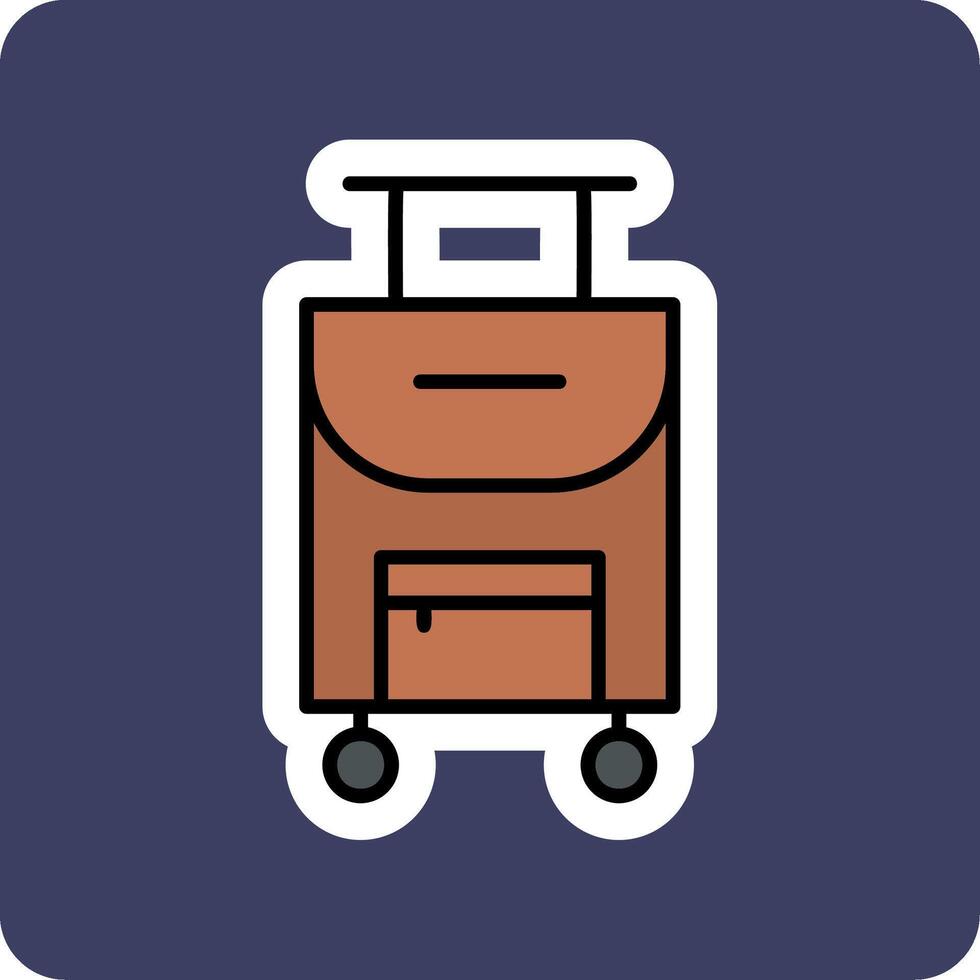 Luggage Vector Icon