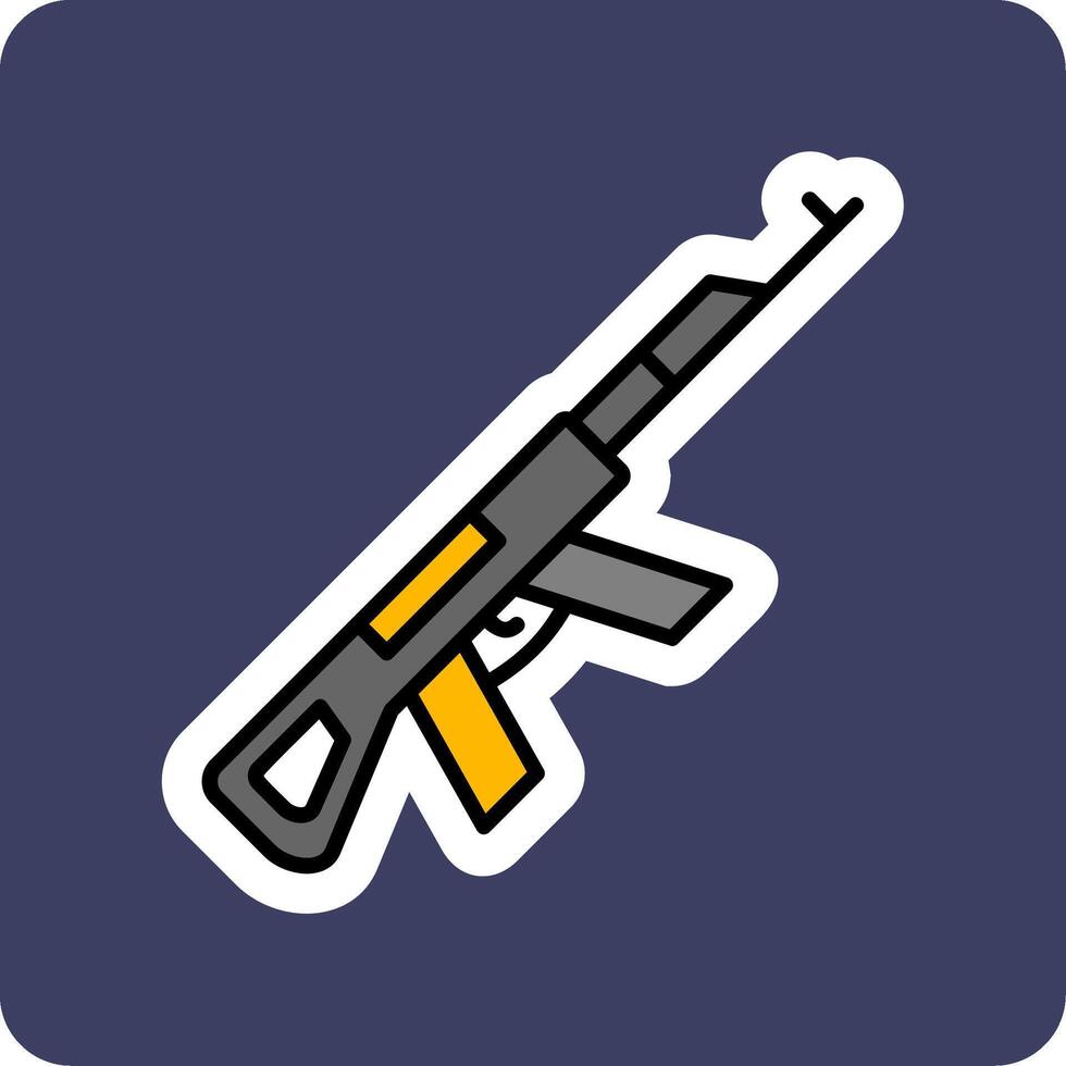 Ak47 Vector Icon