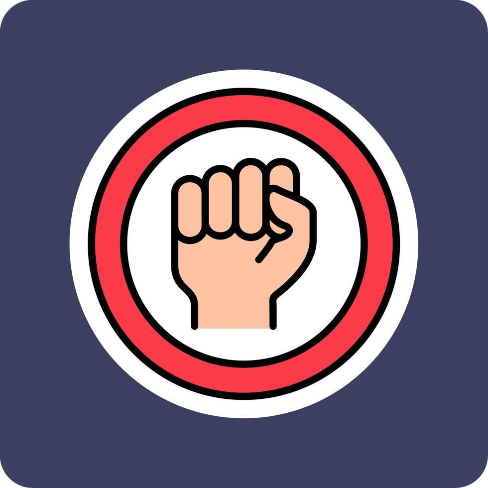 No Racism Vector Icon