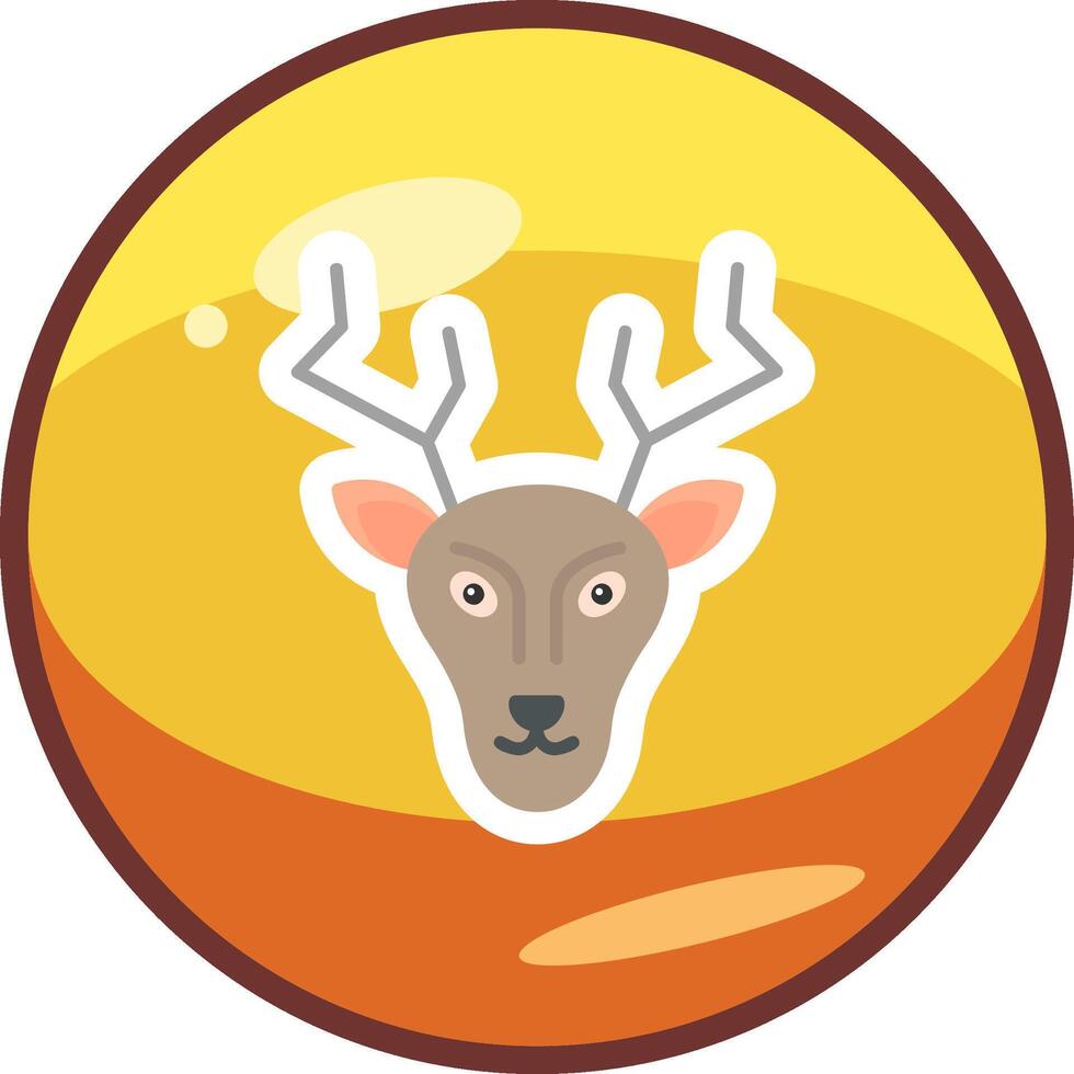 Deer Vector Icon