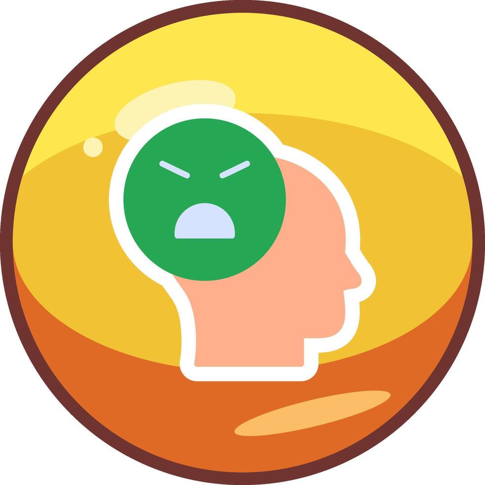 Angry Vector Icon