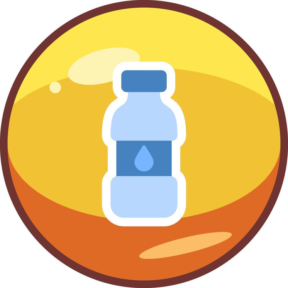 Water Bottle Vector Icon